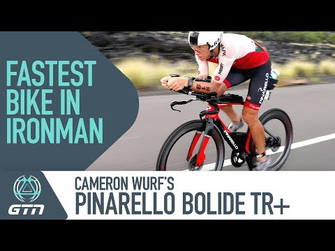 Cameron Wurf's Pinarello Bolide TR+ | The Fastest Bike At The Ironman World Championships
