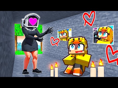 Kidnapped by CAMERA WOMAN in Minecraft!