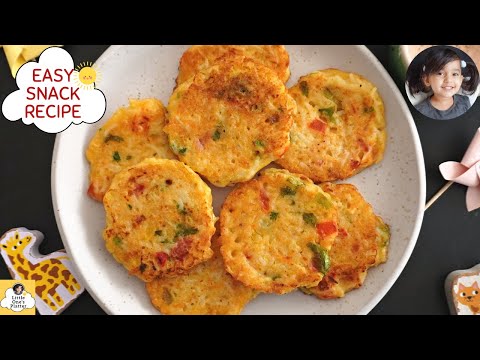 HEALTHY RICE & MIXED VEGETABLE CHILLA | Breakfast recipe | Snack recipe | Tiffin box | Easy recipe
