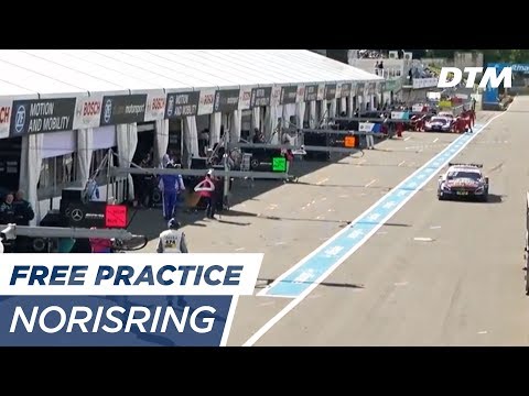 DTM Norisring 2017 - Freies Training 1 - RE-LIVE (Deutsch)