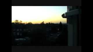 Hovering Lights On Night Horizon. UFO's