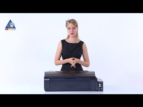 Принтер Epson L1800 черный - Видео