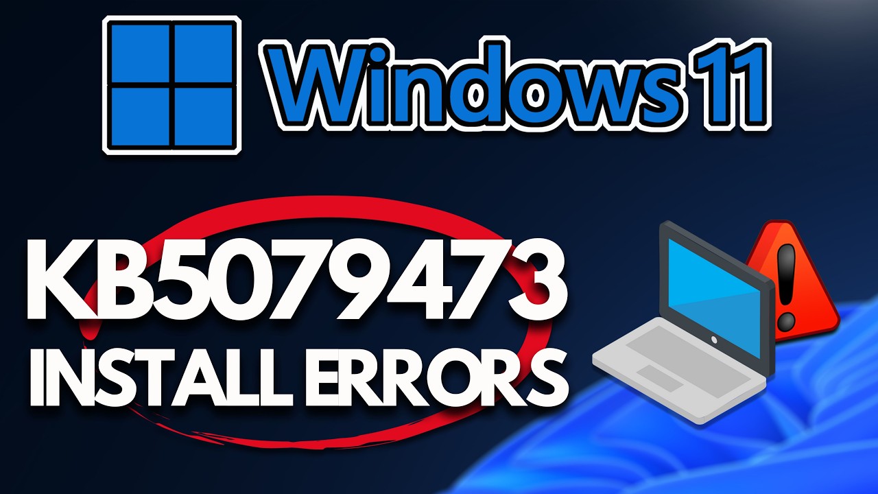 KB5079473 Update Not Installing Error 0x800f0982/0x800f0900 /0x8024200d In Windows 11 FIX