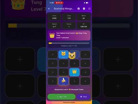 Brainmoji Merge Mania video thumbnail