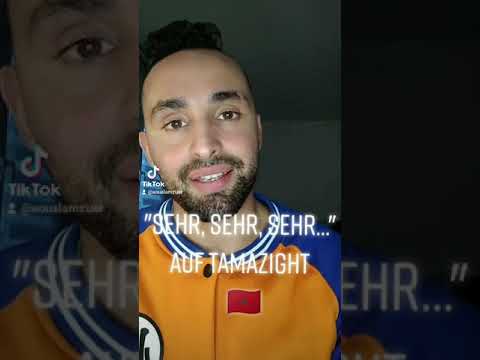 Sehr, Sehr, Sehr auf Tamazight! #Shorts