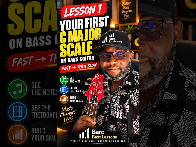 Vídeo relacionado con How to play Bass Guitar: Bass Guitar Lessons From Day One
