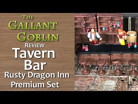 Tavern Bar Premium Set - Rusty Dragon Inn - Pathfinder Battles Miniatures