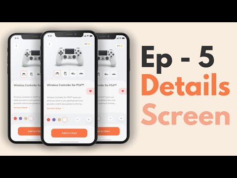 Product Details Screen - Complete E-Commerce App Flutter UI - Ep 5 - Speed Code