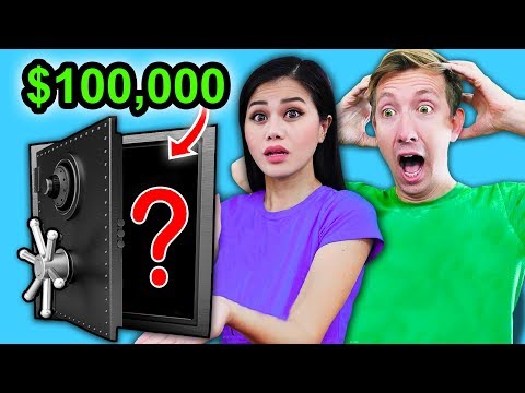 $100,000 ABANDONED SAFE Mystery Box Unboxing Challenge Haul ft. Chad Wild Clay Video