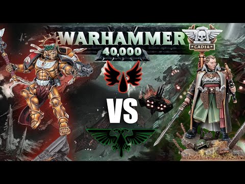 Corrupted...Blood Angels VS Imperial Guard - Warhammer 40k Narrative Battle Report.
