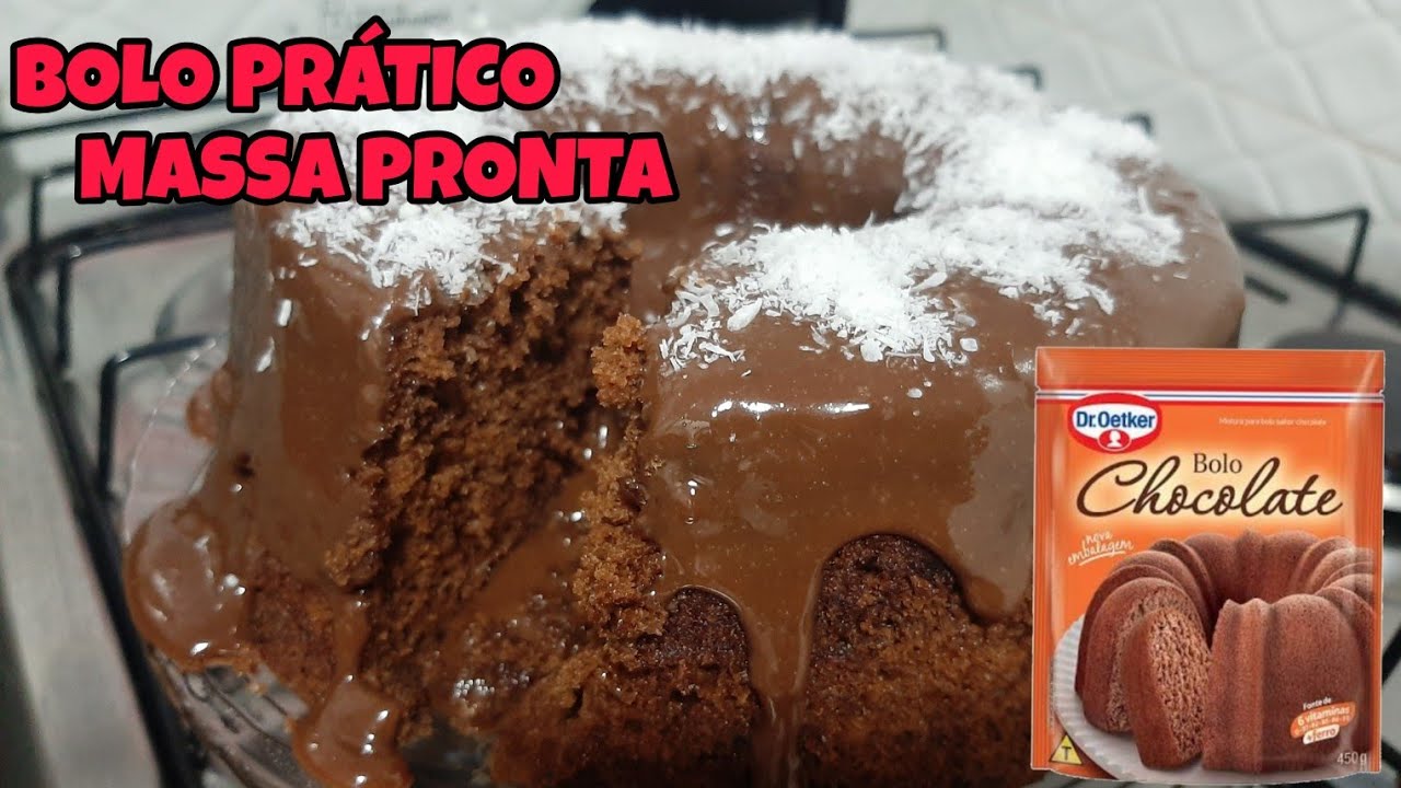BOLO DE MASSA PRONTA Dr. Oetker | MUITO FÁCIL + COBERTURA SUPER CREMOSA - Daiane Mendez
