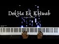 Dekha Ek Khwab | Piano Cover | Kishore Kumar & Lata Mangeshkar | Aakash Desai