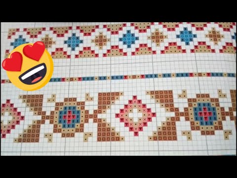 Cross Stitch Latest Patterns Design | 30 Cross Stitch Idea For Ason Design | Hand Embroidery Design Video