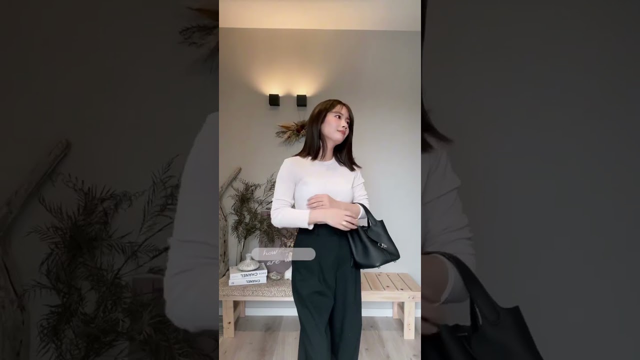 低身長もかわいいワイドパンツ🫧 #ママコーデ #低身長コーデ #ファッション #uniqlo