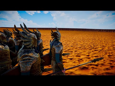 2,000,000 ELVES vs 2,000,000 ROMAN GENERALS | UEBS 2