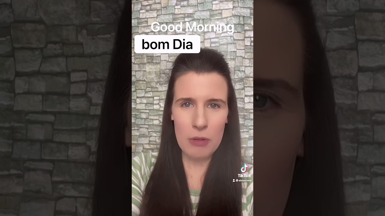 Good Morning in Brazilian Portuguese 🇧🇷