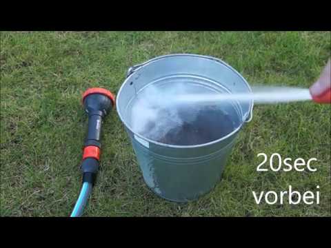 Wie du Zeit beim Gießen sparst -  mit der großen Gardena Brause 3/4" I Extra großer Durchmesser !!!