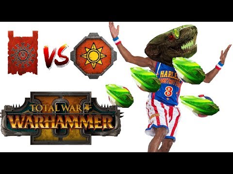 Skaven vs Lizardmen | GLOBETROTTERS - Total War Warhammer 2