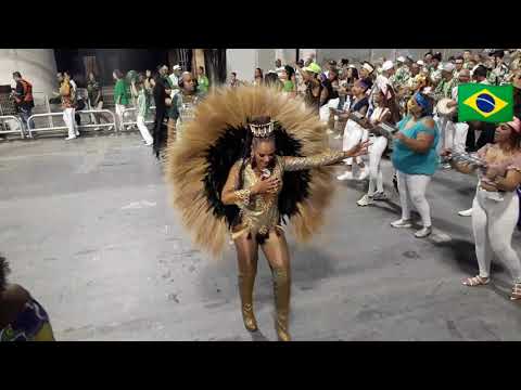 CAMISA VERDE E BRANCO  - ENSAIO TÉCNICO  EM 13/02/2020  SAMBÓDROMO DO  ANHEMBI