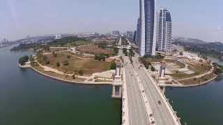 preview picture of video 'Malaysia From Above - Marina Putrajaya'