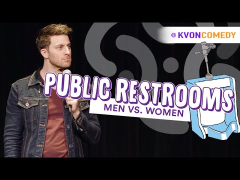 Public Restrooms - Men VS Women (...comedian K-von takes you deep inside)