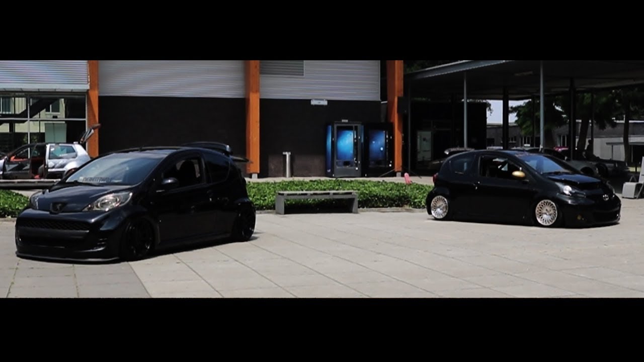 Watch video Peugeot 107 & Toyota Aygo Stance | Carporn Now Peugeot 107 & Toyota Aygo Stance | Carporn