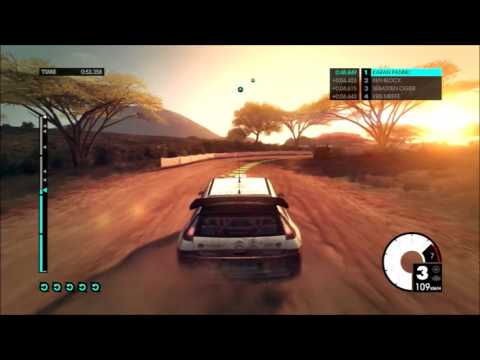 Dirt 3 Gameplay PS3 HD Kenya Rally Stage 4