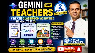 Gemini for Teachers: Create Classroom Activities in Minutes