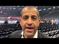 STEPHEN ESPINOZA DETAILS MEEK MILL FIGHT RINGSIDE WITH GARY RUSSELL JR FAMILY DURING GERVONTA FIGHT