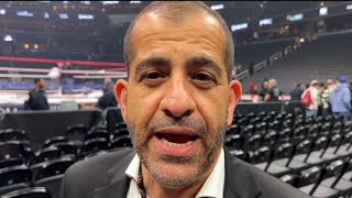 STEPHEN ESPINOZA DETAILS MEEK MILL FIGHT RINGSIDE WITH GARY RUSSELL JR FAMILY DURING GERVONTA FIGHT