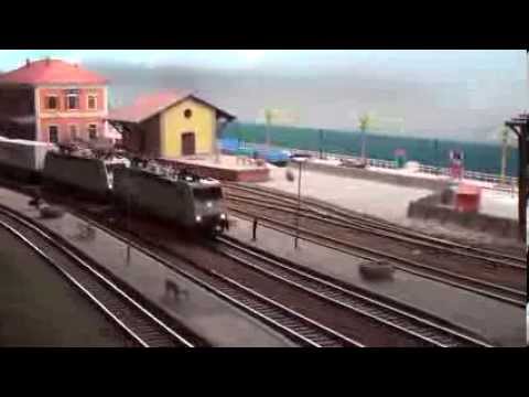 DOPPIA TRAZIONE BLS CARGO GLI ALPINISTI CON CONTAINER - PLASTICO CUNIFER 14 - 2 - 2014.