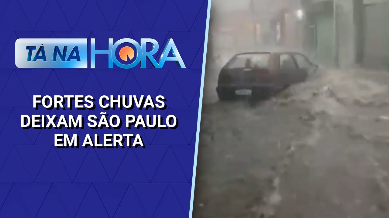 Fortes chuvas deixam São Paulo e região metropolitana em alerta | Tá na Hora (28/11/24)