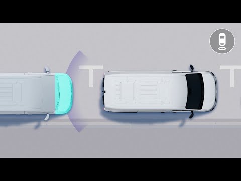 o sistema de ajuda ao estacionamento dianteiro / traseiro / lateral - Master E-Tech 100% elétrico - Renault