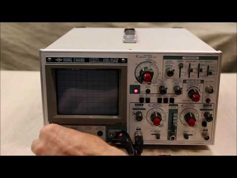 Hung Chang Oscilloscope OS 635 Movie