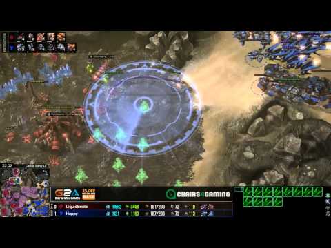 Snute vs Happy G2 - Go4Sc2 Montly Finals May