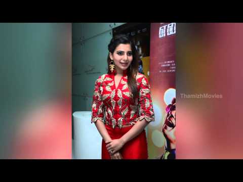 Samantha's Gorgeous Pics In Red