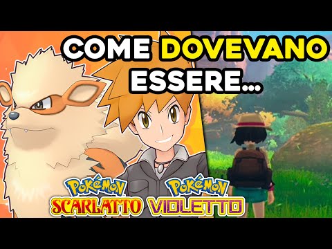 Come DOVEVANO essere SCARLATTO e VIOLETTO - DLC di Pokemon Scarlatto e Violetto