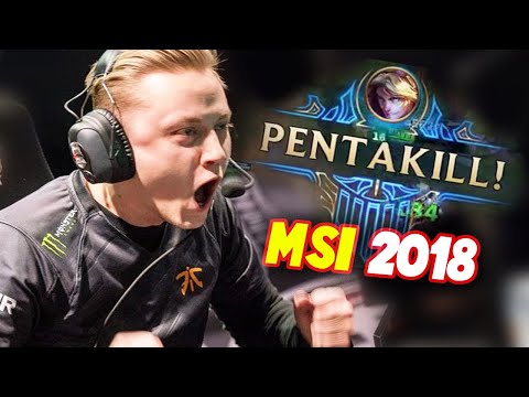 Alles, was REKKLES bei MSI 2018 gemacht hat (ER BEKOMMT EINEN PENTA)