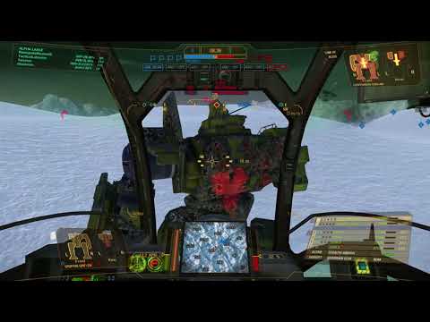 MechWarrior Online Griffin-2N Stealth Armour in flank attack
