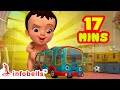 পম পম চিত্তির বাস চলে এসেছে - Bus Song | Bengali Rhymes for Children | Infob