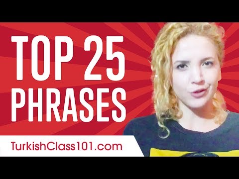 Learn the Top 25 Turkish Phrases