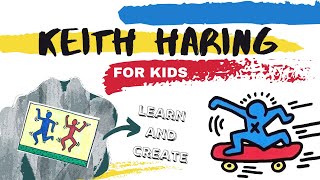 Keith Haring for kids! Learn about the artist and create your own masterpiece! #ArtForKids