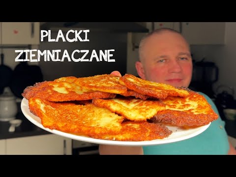 Crispy homemade potato pancakes. The best I've ever eaten!