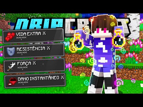 CONSEGUI FAZER POÇÕES DO CRIATIVO QUE SÃO BANIDAS NO MINECRAFT!!! - DripCraft Ep.52
