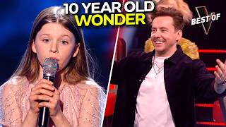 A 10 Year Old's Voice Had Every Coach Fighting For Her | The Voice
