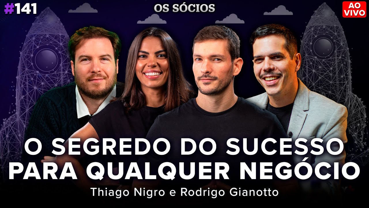 COMO ALAVANCAR SEU NEGÓCIO E FATURAR MILHÕES (Com THIAGO NIGRO) | Os Sócios Podcast 141