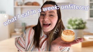 A painfully honest look at what I eat in a week 😬