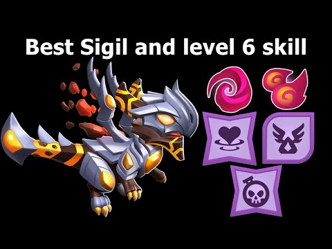 Best Sigil and level 6 skill Ancient Fundiju Dragon-Dragon mania Legends | Kothez Return event | DML