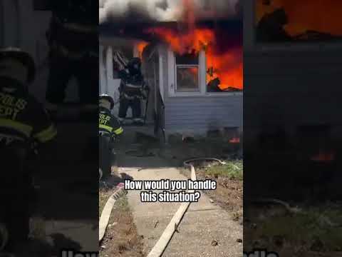 Fully developed fire ko kaisey control krain ge#firefighter #emergency #fire