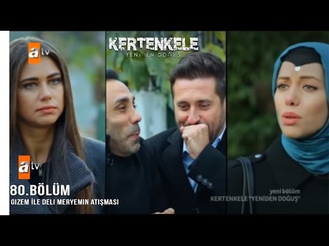 Kertenkele Yeniden Doğuş 80. Bölüm Gizem İle Deli Meryemin atışması